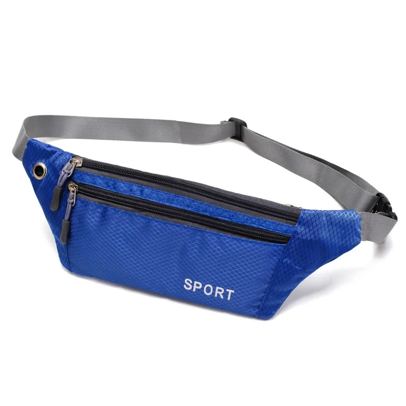 

Hot Sale Fanny Pack Female New Sports Fashion Waterproof Chest Handbag Unisex Waist Bag Ladies Waist Packs Belly Belt Bags Purse