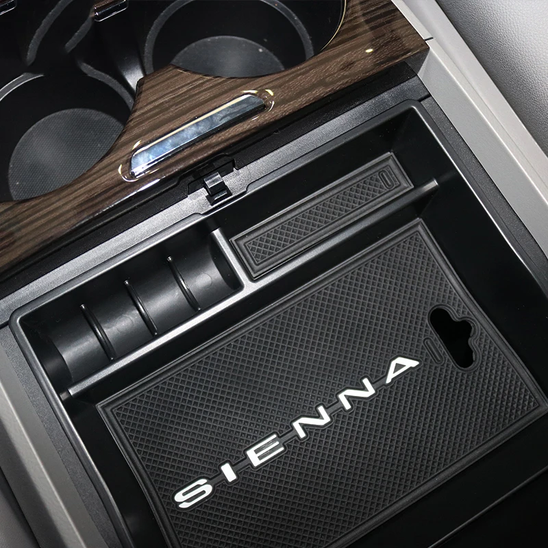 Lsrtw2017 аксессуар автомобильный подлокотник для хранения пластина toyota sienna 2011 2012 2013