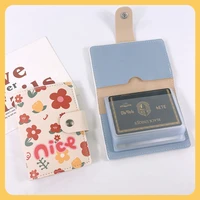 womens 26 cards slim pu leather id credit card holder pocket case purse wallet flower print card holders