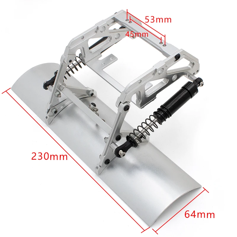 

Rc Car Metal OP Part Electric Control Snow Shovel For 1:10 RC TOY MODEL SCX10 Wraith YETI TRAXXAS TRX-4 TRX6 SCX10-ll 90046 JEEP