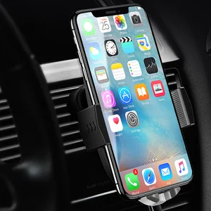 1pc car phone holder air vent mount fast charging wireless charger holder for iphone samsung new arrival free global shipping