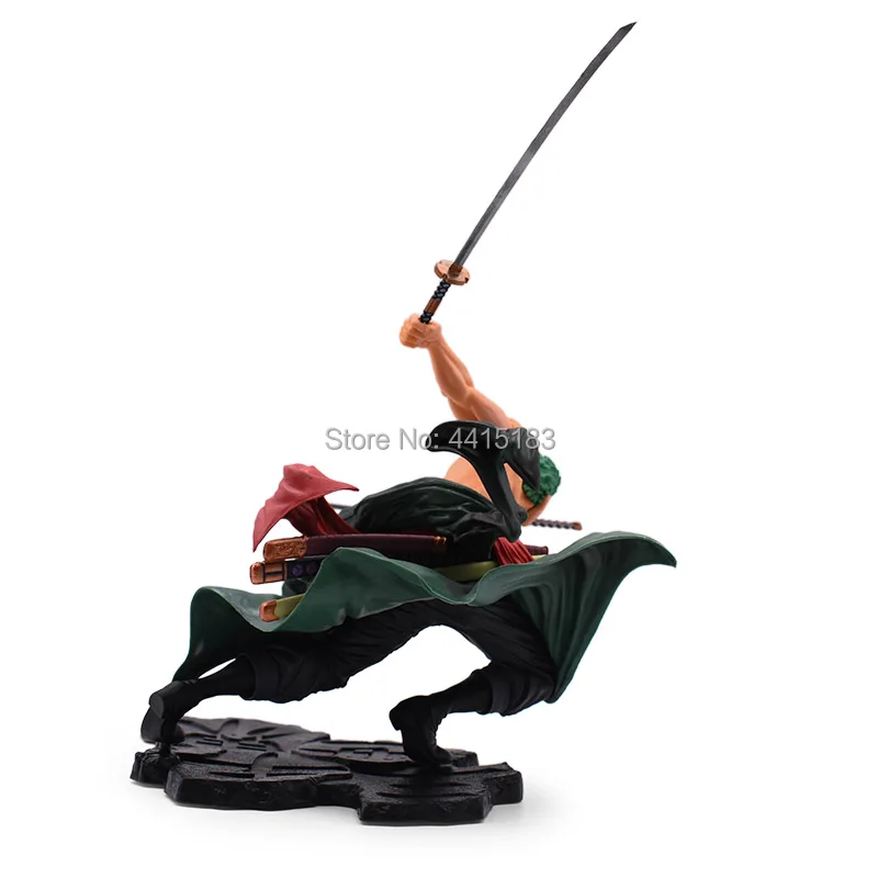 18 см аниме одна деталь фигурка поп Roronoa Zoro SA-MAXIMUM вер. ПВХ мультяшная фигурка игрушки Коллекционная модель подарок для мальчика