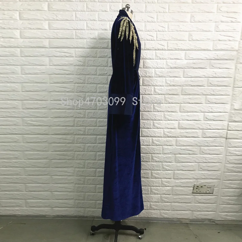 Абая для женщин Кафтан бархат абайя Турция мусульманский хиджаб платье Катара