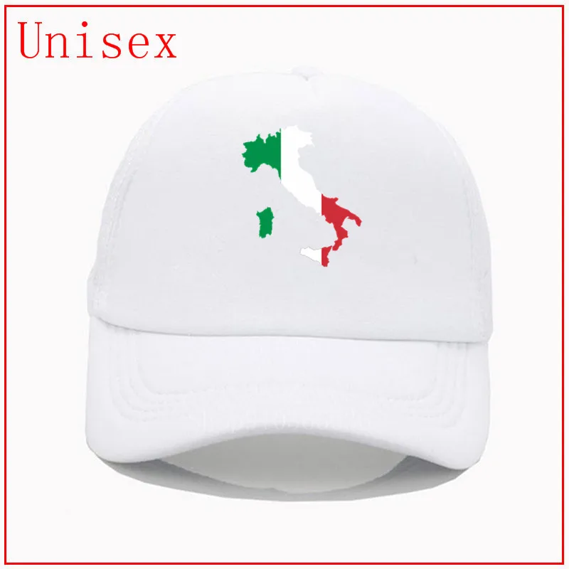 Итальянский флаг крест-накрест шапка с отверстием для хвоста солнцезащитный
