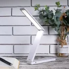 Настольная Складная Лампа, светодиодная с сенсорным затемнением и питанием от USB