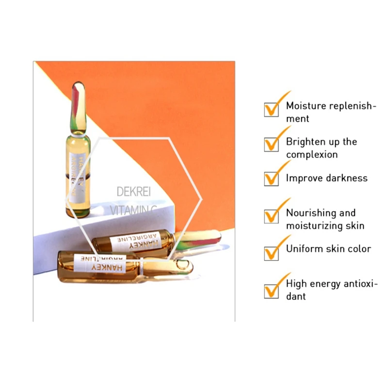 Новый шестипептидный/Ниацинамид/ампульная сыворотка с гиалуроновой кислотой