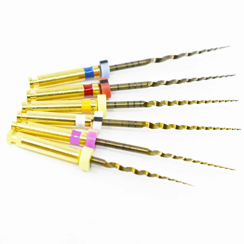 Стоматологический инструмент Супер конические корневые роторные напильники 25