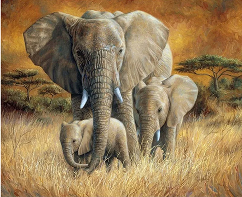 5D DIY алмазная живопись Домашний животный пейзаж персонаж крест комплект