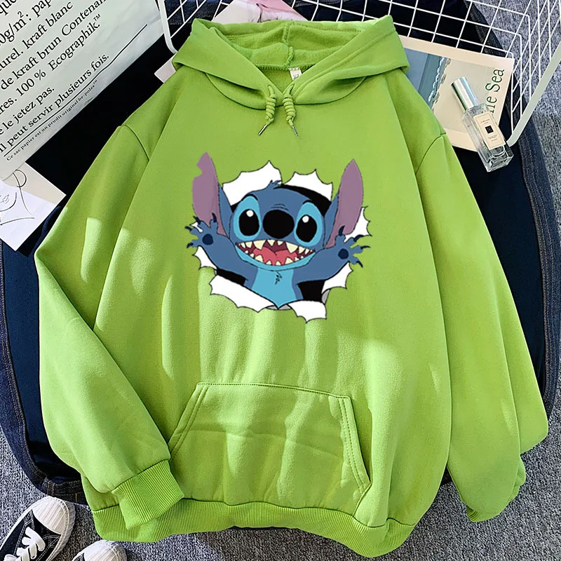 

Printed female hooded sweatshirt male and female personality casual hooded sweatshirt girl broken egg dot autumn/winter