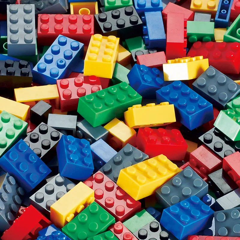 

500PCS 1000PCS DIY Classic Building Blocks Model Bricks Creative Coloured Bricks Bulk Sets Assembly Educational Toys for Kids
