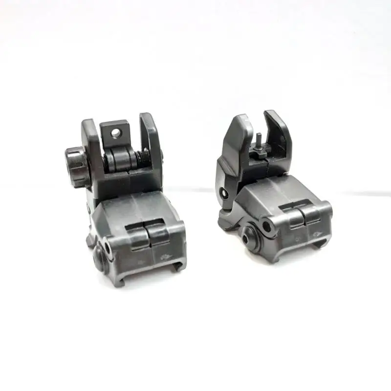 

Tactical Military Arms Gear Backup Sights Front & Rear with the Mark Tactical Hunting Collimator Accessories