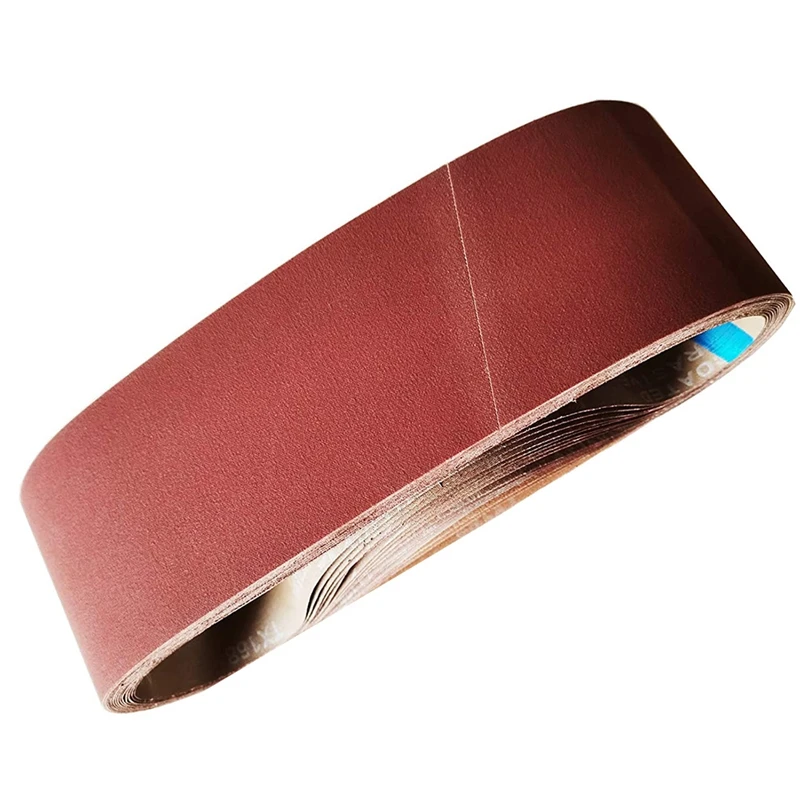 

4 дюйма x 36 дюймов Алюминий оксид шлифовальный Ремни, 80/120/150/240/400 Ассорти крупы, 15 шт. в комплекте