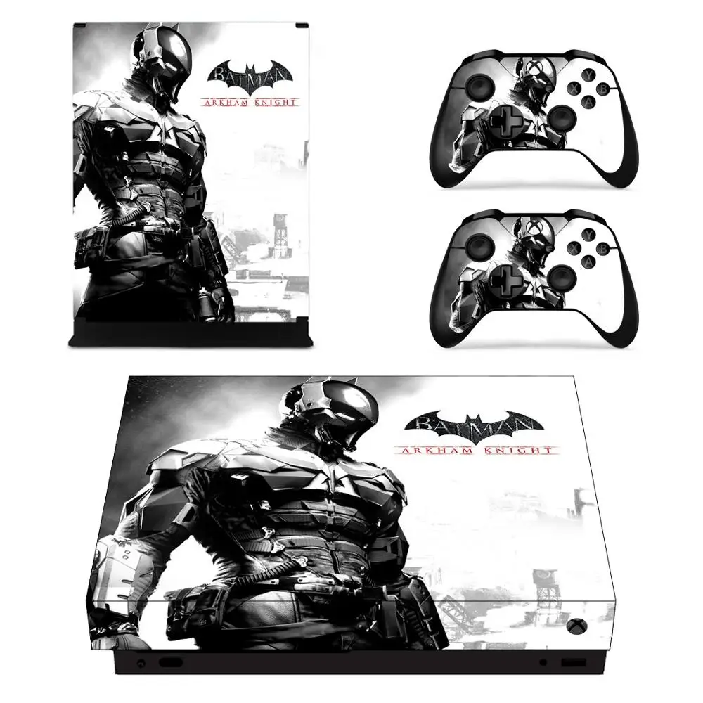 Наклейки с изображением бетмена для Xbox One X виниловые наклейки кожи one консоли