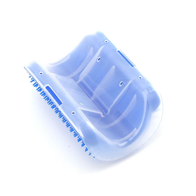 

Corner Pet Brush Comb Play Cat Toy Plastic Scratch Bristles Arch Massager Self Grooming Cat Scratcher