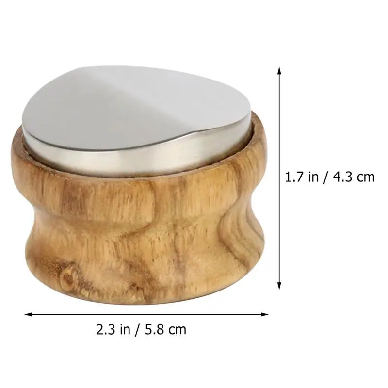 

Stainless Steel Coffee Distributor Leveler Fits Espresso Coffee Hand Tamper Base Coffee Powder Hammer Accessories