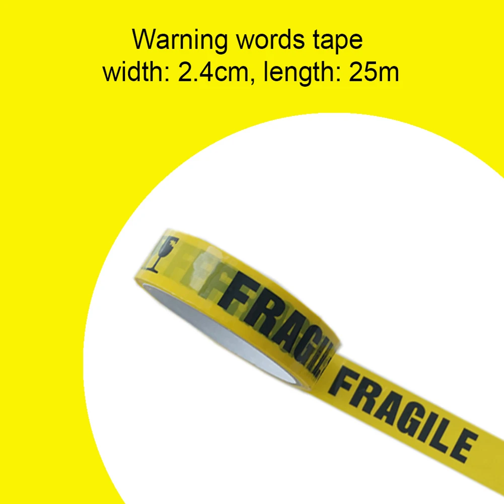 

1 Roll Warning Tape Danger Caution Fragile Keep Out Slogan Barrier Remind Work Safety Adhesive Tapes DIY Landmarks Stickers