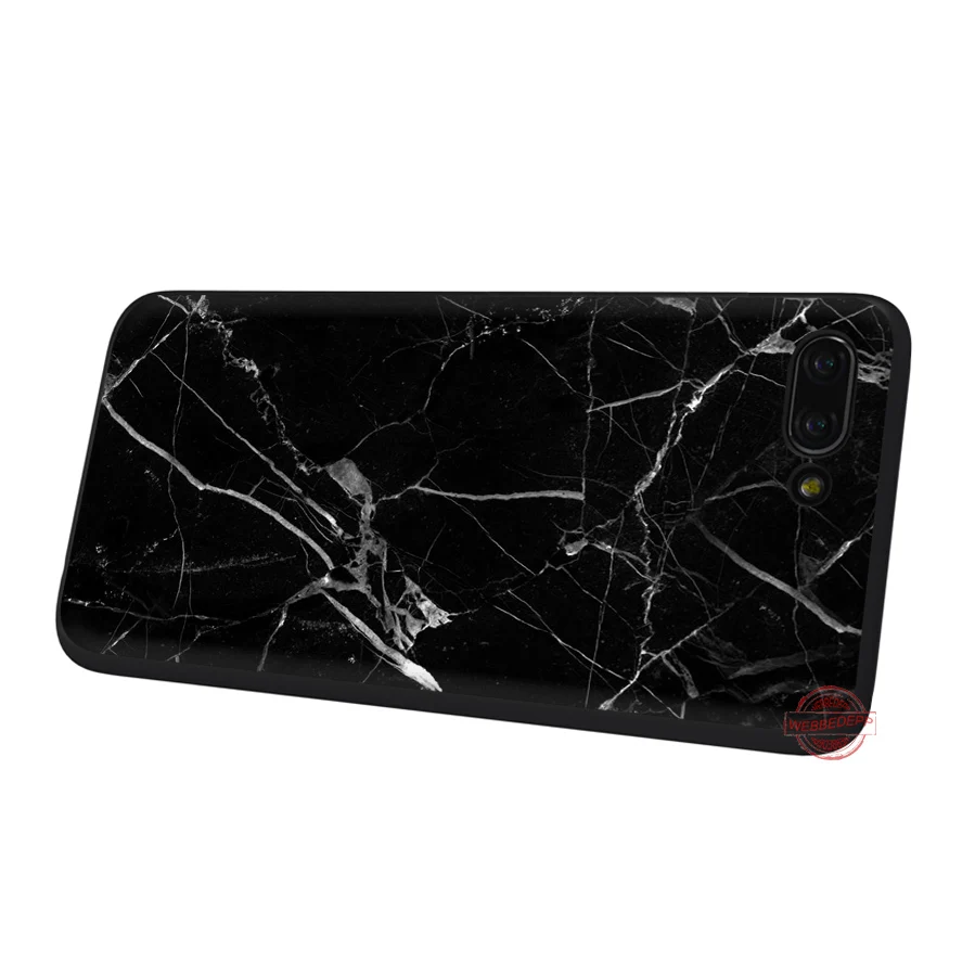WEBBEDEPP гранитный скраб мраморный камень мягкий чехол для Huawei P Smart Z Plus 2018 2019 &amp Y6 Y7 Y9