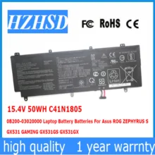 15.4V 50WH C41N1805 0B200-03020000 Laptop Battery For Asus ROG ZEPHYRUS S GX531 GAMING GX531GS GX531GX