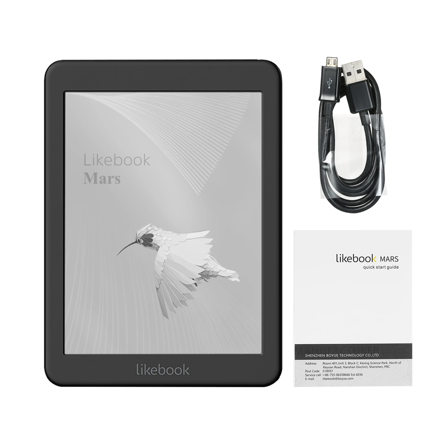 Likebook Mars 5 дюймовая электронная книга HD 7 8 PPI 2 ГБ + 16 Гб Восьмиядерный с сенсорным