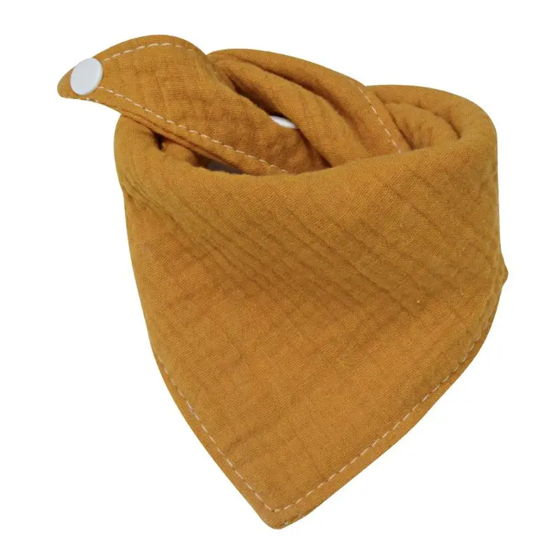 

Baby Infant Cotton Bib Newborn Solid Color Triangle Scarf Feeding Saliva Towel Bandana Burp Cloth Boy Girl Shower Gifts