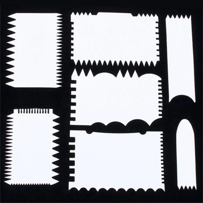 

7 шт., скребок для украшения торта