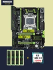 HUANAN Чжи X79 материнская плата с двумя M.2 слот скидка материнской bundle Процессор Intel Xeon E5 1650 3,2 ГГц Оперативная память 16 г (4*4G) DDR3 RECC