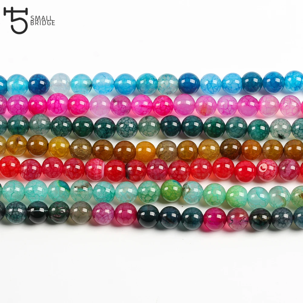 8 мм бусины из натурального камня ручной работы для изготовления ювелирных