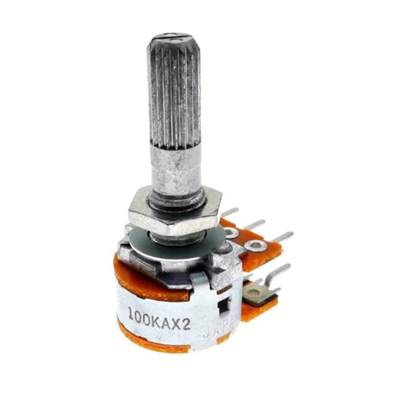 1 шт. RK163 новинка Япония ALPS 50K 100K 50KAX2 100KAX2 Hifi аудио двойной блок поворотные
