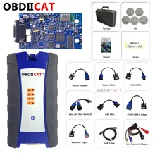 OBDIICAT  USB Link 2  With Bluetooth  heavy truck scanner 125032  Heavy Duty Truck  diagnostic Tool  Better Than  DPA5