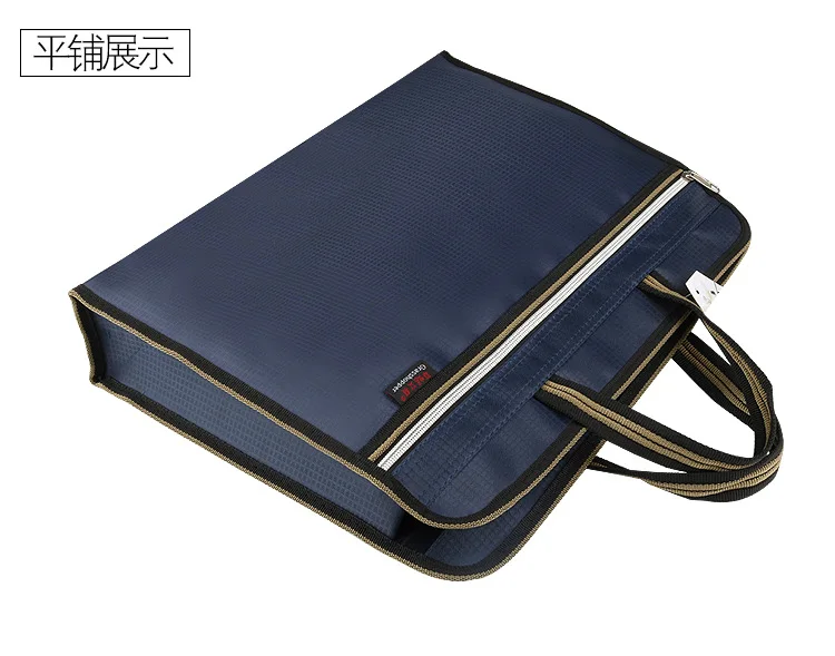 

Pasta a4 documento oxford pano multi-funcional bolsa para prova dwaterproof