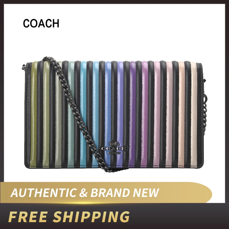 Подлинный оригинальный и новый тренер Callie складной клатч на цепочке с эффектом