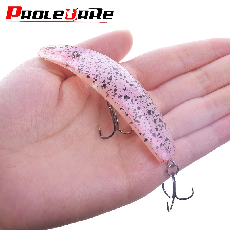 

Proleurre 1pcs Minnow Fishing Lure Wobblers Hard Bait 9cm 8g Crankbait Peche Bass Artificial Baits Pike Carp Bass Lures Swimbait