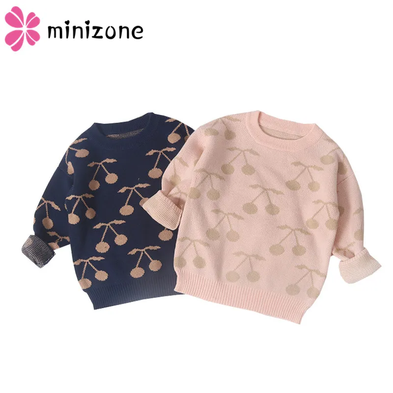 Новинка весна-осень 2019 новый дизайн свитер для маленьких девочек и мальчиков