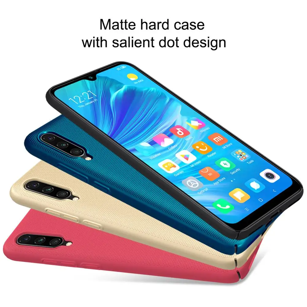 Чехол Nillkin для Xiaomi MI 9 lite Mi A3 CC9e CC9 матированные жесткие чехлы из поликарбоната