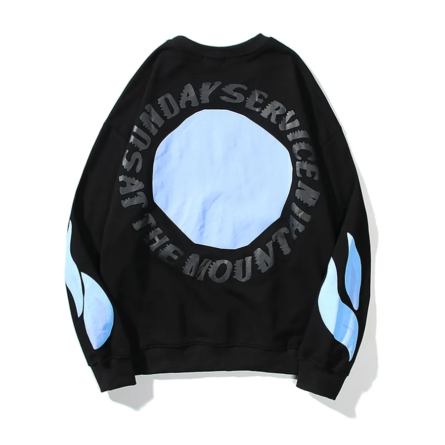 

3D Foam Kanye West Sunday Service Holy Spirit CPFM Hoodies High Quality Casual Fashion Sweatshirt Kanye West Pullover