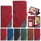 Популярный цветной Чехол-бумажник для Etui OPPO Realme 8i 8 7 7i 6 6S 5i 5S 5 Pro Find X2 Pro X3 Lite Neo, слот для карт, защитный чехол для телефона D21G