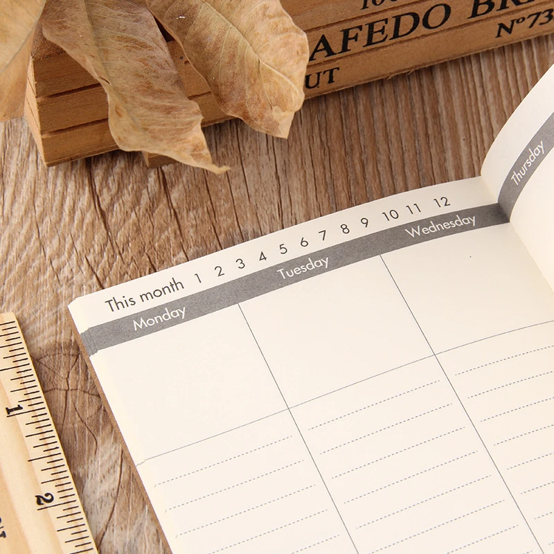 Standard Type 21*11 Travel Notebook Within Core Diary Notepad Kraft Paper Book Large Number | Канцтовары для офиса и дома
