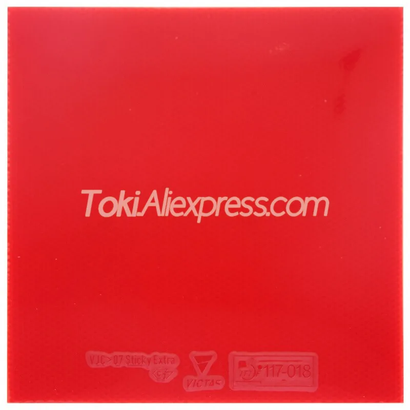 VICTAS VJC 07 STICKY EXTRA Table Tennis Rubber (Sticky + Japanese Sponge) Original VJC07 Ping Pong Sponge | Спорт и развлечения