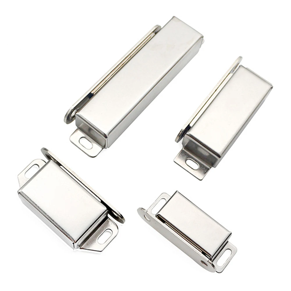 

2pcs/Set Magnetic Cabinet Catches Magnet Door Stops Hidden Door Closer With Screw For Closet Cupboard Furniture Hardware