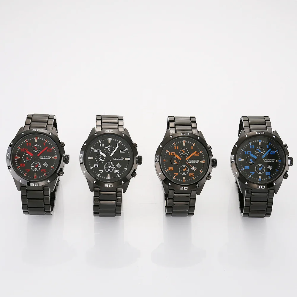 

CURREN Watch Men Quartz-Watch Luxury Brand Men's Watch Clock Men Wrist watches Relogio Masculino Fashion reloj hombre 8021