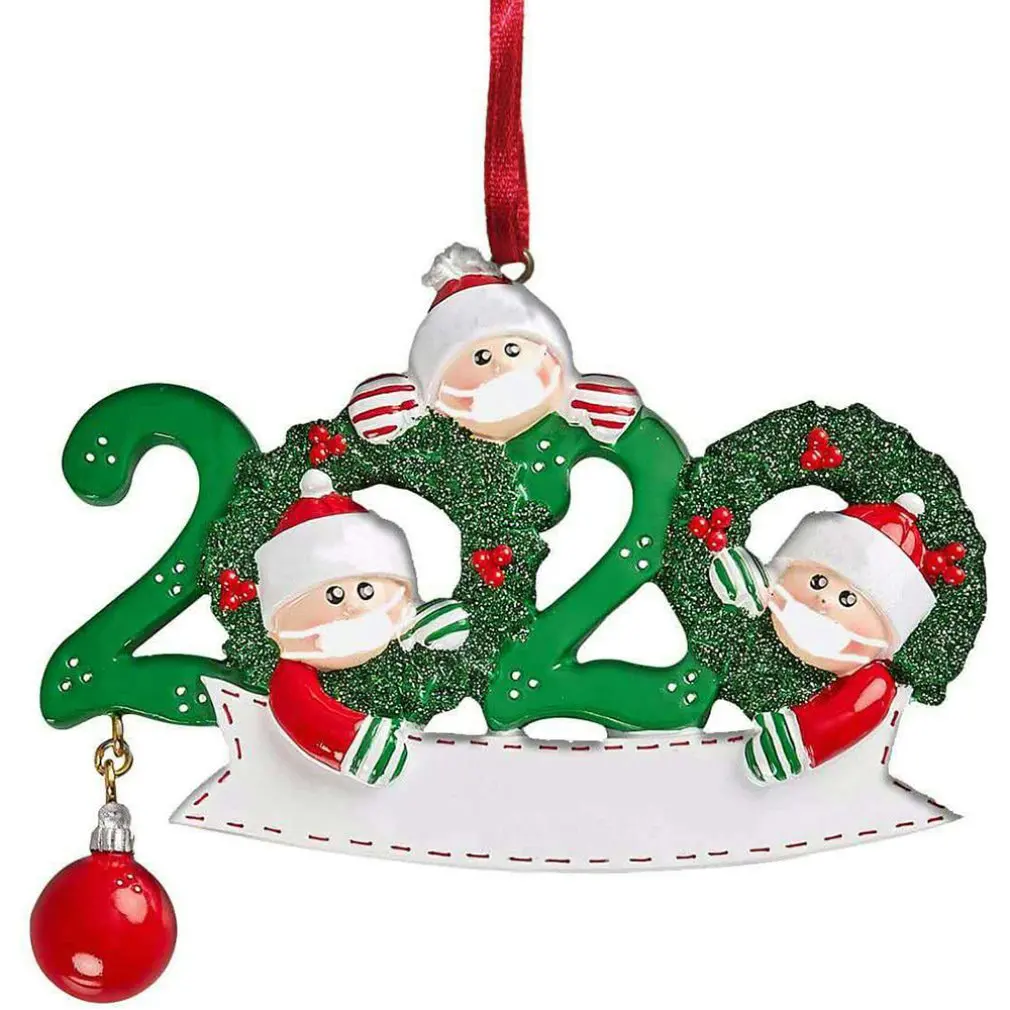 

Christmas Decorations Resin Santa Claus Pendant Christmas Tree Pendant Family Christmas Tree Hanging Pendant