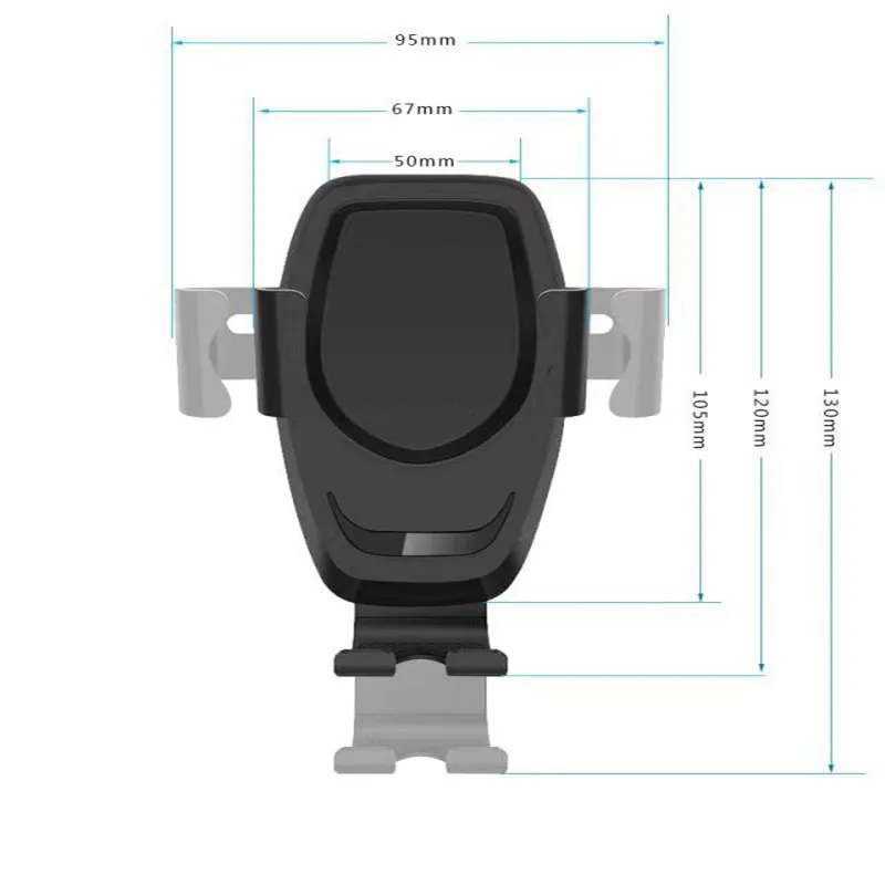 

Car Fast Charging Phone Holder for Huawei Xiaomi 10W Fast Wireless Charger for IPhone Xs Max Xr X Samsung S10 S9 S8 S7 Note 8 9