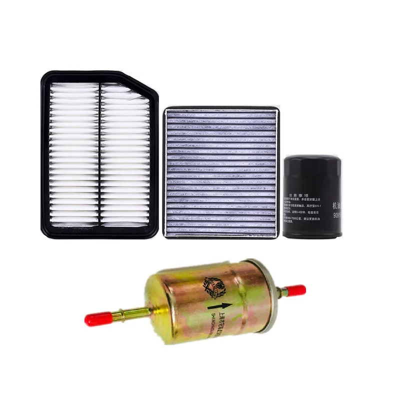 

set filters for changan CS35 four filters 1109013-W01 8100103-W01 15601-87703 1117010-H01