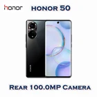 Зарядное устройство Honor 50, 5G дюйма, 6,57 дюйма, OLED, 120 Гц, 2340x1080, 66 Вт, камера 10 МП, Snapdragon 778G, GPS