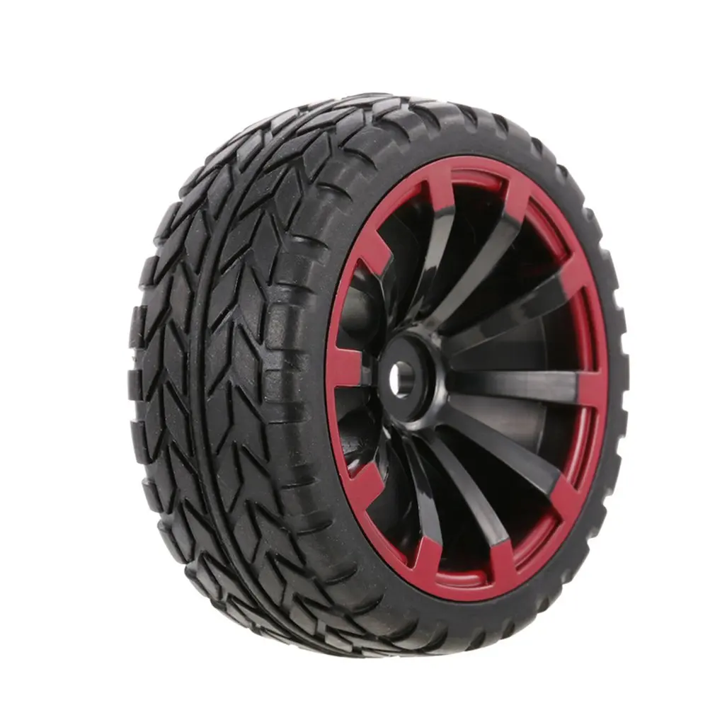 

4PCS Climbing Car Off-road Wheel Rim And Tires For 1/10 Monster Truck Racing RC Car Accessories Component