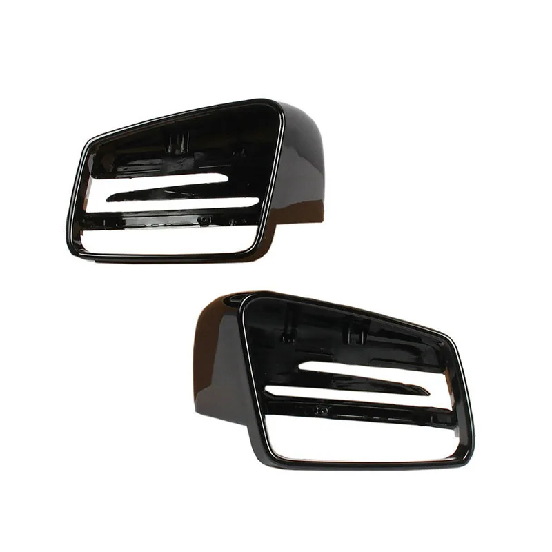 Черный корпус зеркала заднего вида из АБС-пластика стильный для Mercedes-Benz C-S Class CLS CLA