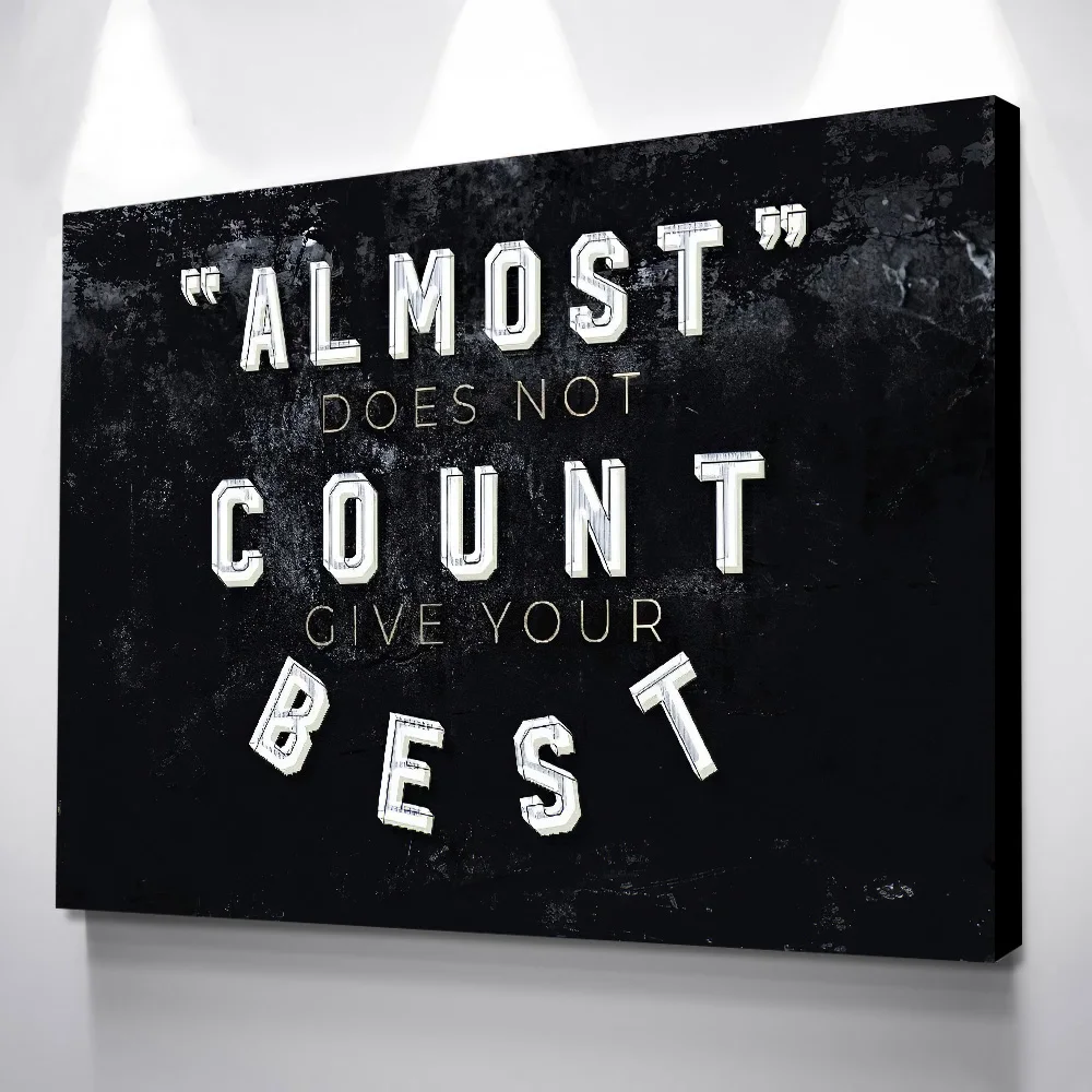 Украшение для дома HD холст плакат 1 шт. вдохновляющая современная картина