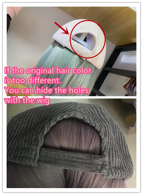 

fashion Curly hair Corduroy hat patchwork False hair lady baseball hat women leisure visors cap