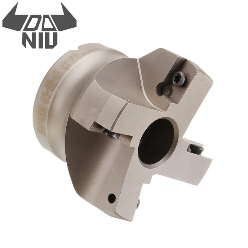 

DANIU 1 шт. KAP 400-63-22-4 75 ° 63 мм торцевая фреза с ЧПУ фреза для Apmt1604 твердосплавный набор для станков