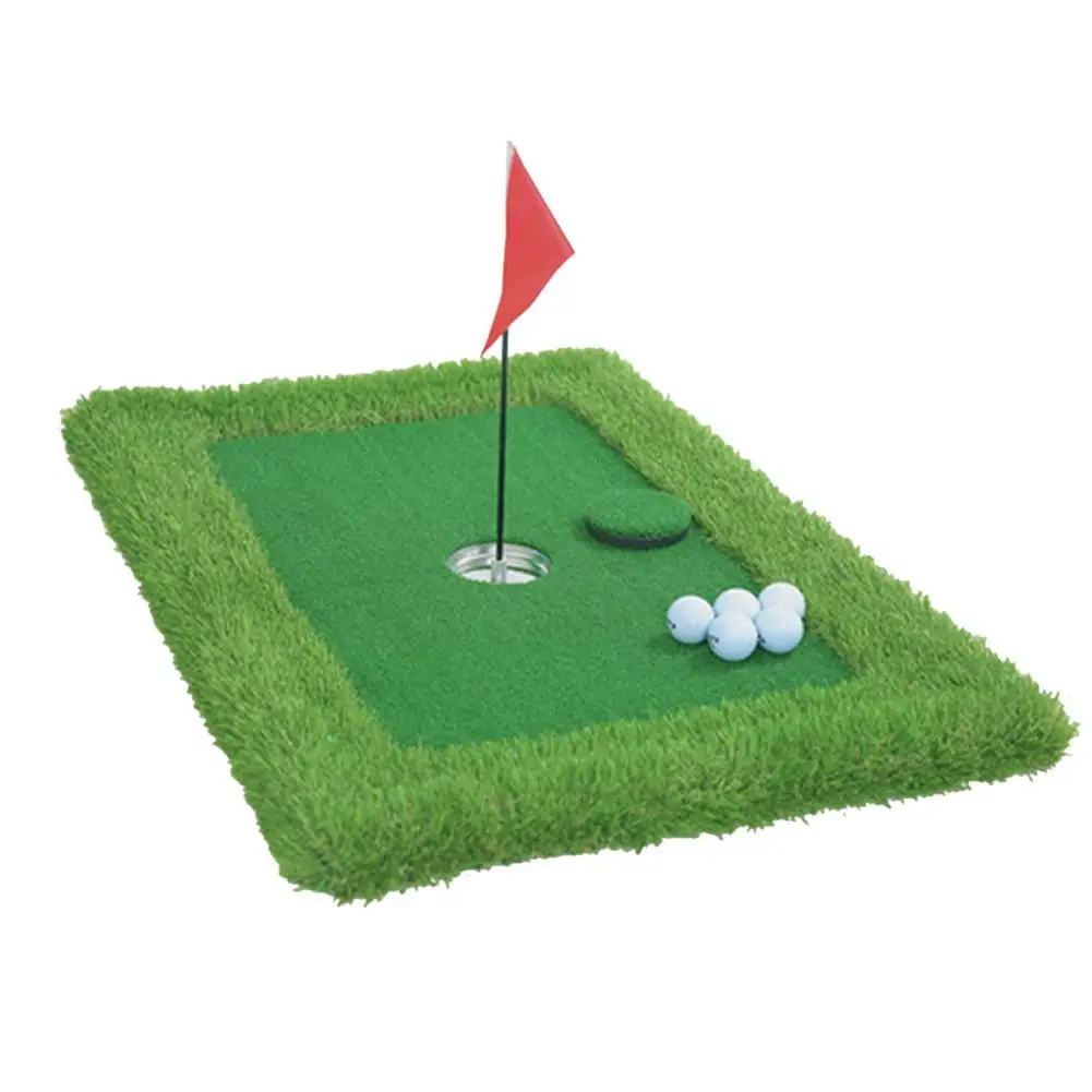 

Outdoor Pool Golf Mat Training Practice Hitting Faux Grass Pad Cushion Golf Mat Training Practice Pad Cushion Cushion